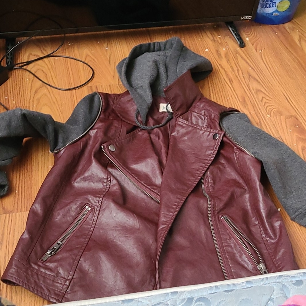 Leather jacket